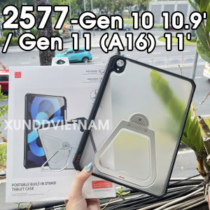 [Hỏa Tốc HCM] Ốp lưng kiêm giá đỡ XUNDD iPad Air 11/13 (M4/M3/M2)/ Air 5/4/ Pro 12.9 (M2/M1/20)/ Pro 11 (M5/M4)/ Gen 11/10 (XDD-0049 SERIES) Lưng Nhám Có Khay Bút
