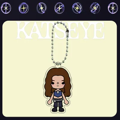 clu KATSEYE Acrylic Keychain MANON Pendant 2th Mini Album BEAUTIFUL CHAOS Accessories Stars Periphery ulc