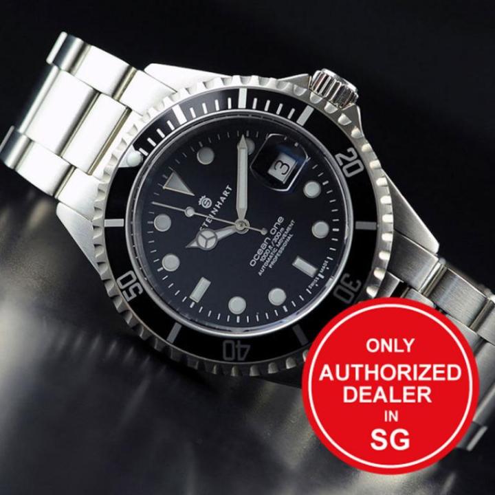 Steinhart Ocean 1 Black 42mm Automatic Swiss Made Lazada Singapore