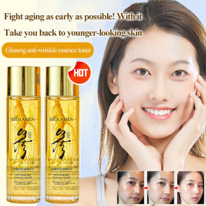 Antiwrinkle essence water hydrating essence skin care geng radiant rejuvenating toner [Ready stock/Limited stock/First order priority delivery]人参抗皱精华爽肤水