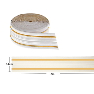 230*14cm Concave/Convex Corner Foam Wall Edge Strips Self-adhesive Wall Decor Top Angle Line Sticker