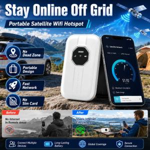 Portable WiFi Wireless Hotspot Compact Router Rechargeable Travel-Friendly Device Business Outdoor Use Portable Internet Solution