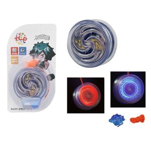 BANZU Special Props Yo Yo Accessories Boy Toys Beginners Interesting Toy High Speed Metal Yoyo Competition Yo-Yo Luminous Yoyo Aluminum Yoyo