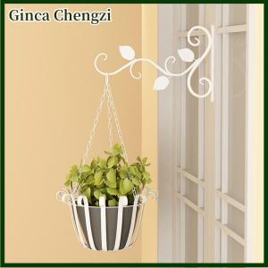 Ginca แขวนพืชวงเล็บผนัง planter ตะขอดอกไม้หม้อเหล็กโคมไฟแขวน