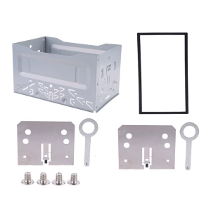 Double 2 Din Auto Car Fascia for Seat Altea Stereo Face Plate Frame Radio Panel Dash Mount Kit Adapter Trim Bezel Fascia