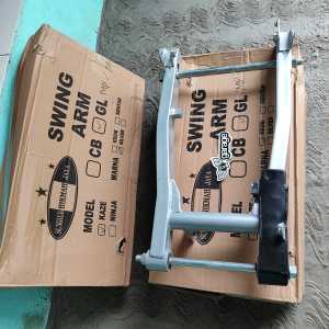 ARM KAZE GL pro glmex GL NEOTEK arem kaze Megapro Silver FULLSET Tinggal pasang Bahan tebal Presisi