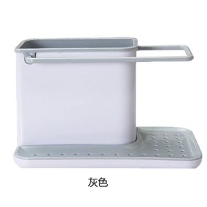 [Ready Stock] 3-in-1 Multifunctional Storage Holder for Kitchen and Bathroom
