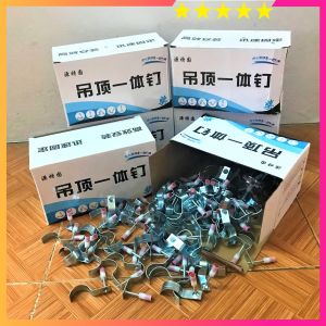 Tắc kê nổ cho máy bắn ti trần Omega C20 - Omega C25 - Đinh bắn ty ren - Chuyên dụng cho các loại máy mini hiện nay