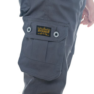 Zweckout Label Celana Panjang Pria Cargo Pants Slim Fit Navy 40