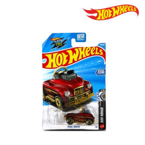 Mô Hình Xe Hot Wheels Pedal Driver Red Gold Rod Squad 1/64 (Card Vỉ Original)