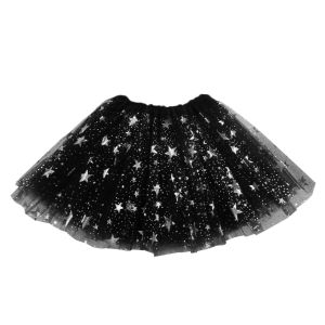 OKKFINE ดาว กระโปรงตูตู หลากสีสัน ผ้าทูล กระโปรงบัลเล่ต์ แฟชั่น ตาข่าย กระโปรงเจ้าหญิง สำหรับเด็กผู้หญิง
