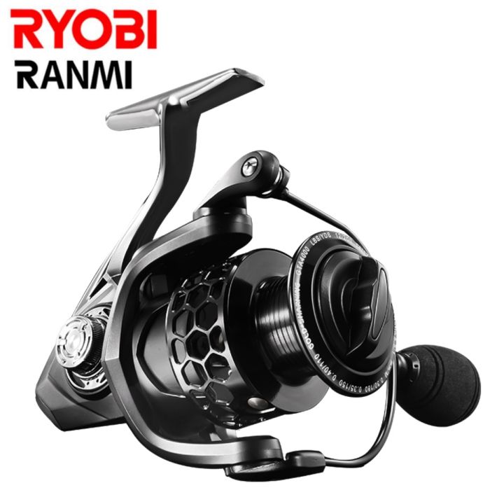 RYOBI RANMI GTA Fishing Reel All Metal Spinning Reel 14+1 BB 5.5:1  Saltwater Corrosion Preventive Fishing Tackle