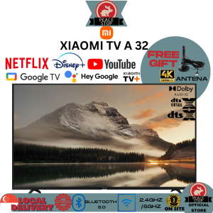 [3-Year Official Warranty] Xiaomi Mi TV A Series UHD (32") 32 inch HD Powered by Google TV Smart TV