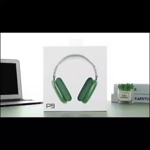 P9 Wireless Bluetooth Sports Headphones with Mic & Noise Reduction  On-Ear Stereo Headset