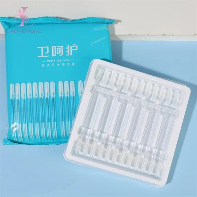 120pcs Disposable Sticky Ear Stick Reusable Ears Cleaner Earpick Soft Ear Wax Removal Tools Earwax Remover for Olders Adult Kid ﻿ ﻿