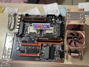 ชุด Mb x99 Dual M.2 x2 cpu intel Xeon E5 2683v4 dual 32c/64t 2.1-3.0ghz Ram ecc ddr4 32gb-256gb/เพิ่ม M.2 nvmeได้