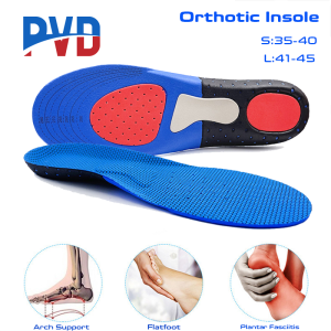 PVD 1Pair Silicone Gel Insoles Orthotic Sport Running Shoes Insoles