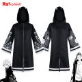 Anime Tokyo Revengers Cosplay Costume Senju Kawaragi Brahman Kimono Hooded Cardigan Women Men Long Sleeve Zippered Trench Coat. 