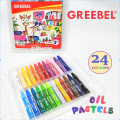 Oil Pastel / Crayon GREEBEL isi 24. 