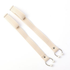 U-shaped Pearl Multicolor Adjustable Bundle Shoelace Shoe Accessories Anti-skid Straps Ankle Tie Band Women Lazy Shoelace Elastic Locking High Heels