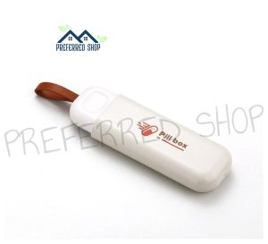 Preferred shop Portable small pill box pills mini storage box travel pack go out with compartmentalized packing sealed carry-on box