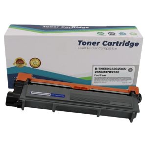 Compatible LT2451H Toner Cartridge 2600 Pages Yield(A45% Coverage) Replacement for Lenovo M7605D M7655 M7615DNA LJ2605D Brother TN2215 TN2225 HL2240D DCP7060D Printers