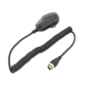 Handheld Mic HM-180 8pin Microphones Plastic Microphones Outdoor Communication Mic Easy to Carry for IC-M700 IC-M710