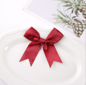 (50pcs/20pcs pack) 1 Satin Ribbon Handmade 8.5cm Wide Swallowtail Bowknot For DIY Craft