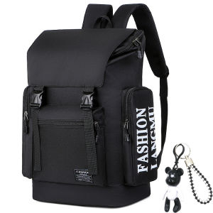 กระเป๋าเป้สะพายหลังใส่โน้ตบุ๊คอเนกประสงค์สำหรับผู้ชายและผู้หญิง ใหม่ความจุขนาดใหญ่มัลติฟังก์ชั่ผู้ชายกระเป๋าเป้สะพายหลังเดินทางพักผ่อนคอมพิวเตอร์กระเป๋าสะพายคู่