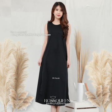 Beli Dres Panjang Tanpa Lengan Warna Hitam Online Harga Terbaik | Lazada  Indonesia