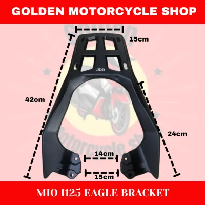 JDR MOTORCYCLE TOP BOX BRACKET FOR MIO I125 EAGLE RAVEN BRACKET ★