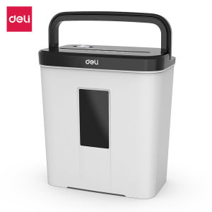 Deli เครื่องทำลายเอกสาร เครื่องย่อยกระดาษ เครื่องทำลายกระดาษ เครื่องย่อยเอกสาร 15 ลิตร ขนาด A4 อุปกรณ์สำนักงาน paper shredder OfficeME