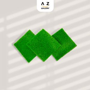 KARPET RUMPUT SINTETIS 3CM TIPE SWISS UKURAN 25CM X 25CM - RUMPUT SINTETIS METERAN MURAH