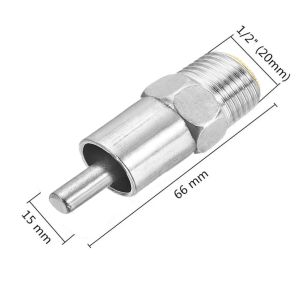 Stainless Automatic Pig Drinker Brass Hat Horses Piglets Waterners Sheep Straw Type Water Feeder for Cows Cattles Goats
