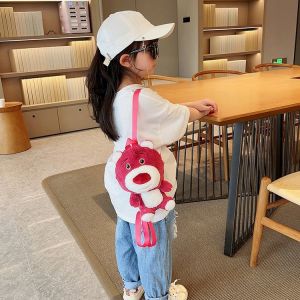 Balo Mini Hoạt Hình Gấu Dâu D01 Xinh Xắn Đáng Yêu