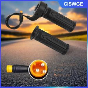 CISWGE 1 cặp 20x Scooter tốc độ ga xử lý 12V đến 72V cho 22.2mm Tay Lái Xe đạp điện ga với 3 pin kết nối không thấm nước