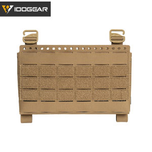 IDOGEAR Tactical Front Panel SS Style Replaceable Metal G-Buckle Laser Cut MOLLE Hook&loop Tactical Mag Pouch Panel 35137
