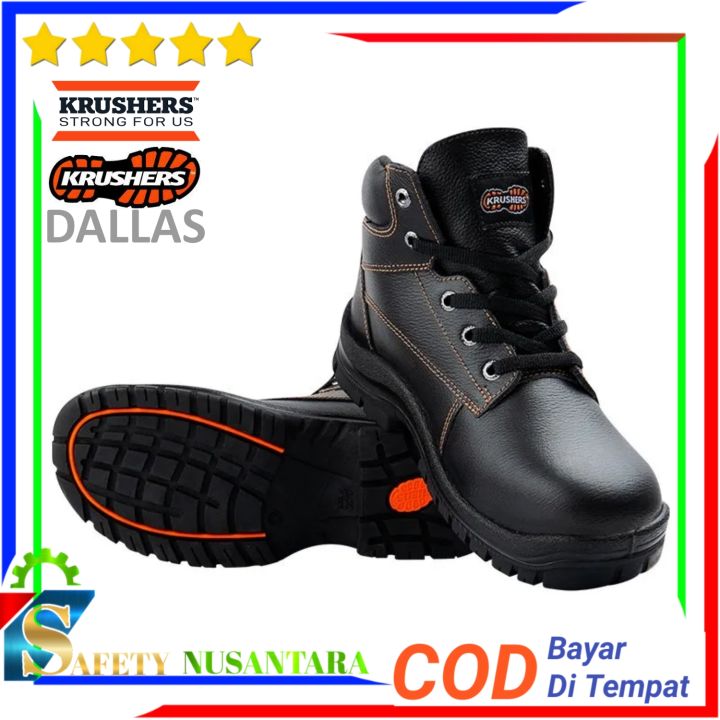 Sepatu Safety Krushers Dallas /Safety Shoes Krusher Original Lazada