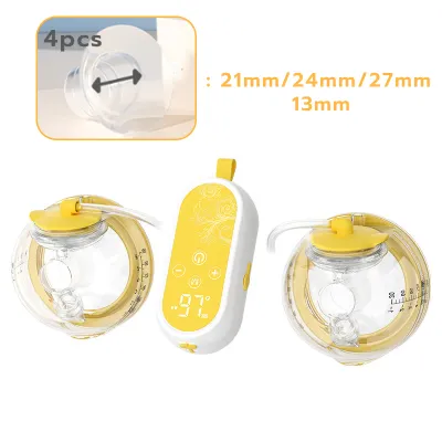 Electric Hands Free Breast Pump Wearable Breast Pump Wireless Double Pam Susu