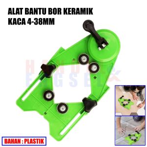 Set Alat Dudukan Mata Bor Keramik Granit Kaca Alat Presisi Bor