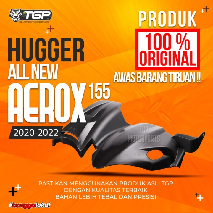 HUGGER/SPAKBOR KOLONG YAMAHA Aerox Connected 2021 Spakbor kolong Aerox ...