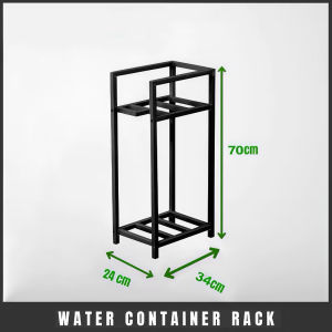NestNest Multi-Layer Water Container Rack Heavy Duty Water Gallon Rack Stand Stainless Steel Water Tank Bracket#CF009