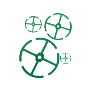 Adjustable Climbing Cages 4Pcs Flexible Stem Support Stakes Clips For Philodendron Orchid Indoor Outdoor Gardening