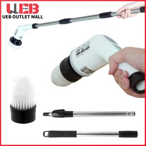 Wireless Electric Spin Scrubber Rechargeable Cleaning Brush for Kitchen Bathroom Heavy Duty Waterproof Design