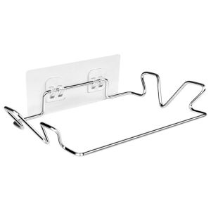 ANGY Cupboard Drawer Stainless Steel Rubbish Can Kitchen Hanging Basket Storage Organizer Trash Bag Holder Garbage Bag Rack