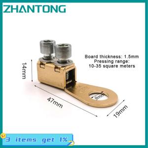ZHANTONG Xe Pin Clip xe pin thiết bị đầu cuối dày dây đồng nguyên chất đống đầu thiết bị đầu cuối Chuck thay thế