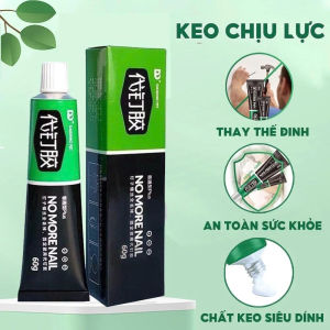 Keo Siêu Dính Công Nghệ Nhật Bản Tuýp 60g Tường Dán Giày Gỗ Thuỷ Tinh Đa Năng Chống Thấm Nước