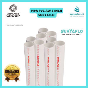 PIPA PVC D 3" SURYAFLO | STANDART | 4 METER