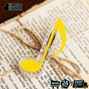 Colorful Music Clip spring wire metal music clip Note for Piano Violin Guitar accessories Clef Small Music Folder Spectrum Clip Music Folder Stationery
