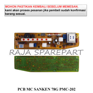 PMC-202 BOARD MESIN CUCI / MODUL MESIN CUCI / PCB MESIN CUCI SANKEN 78G PMC-202